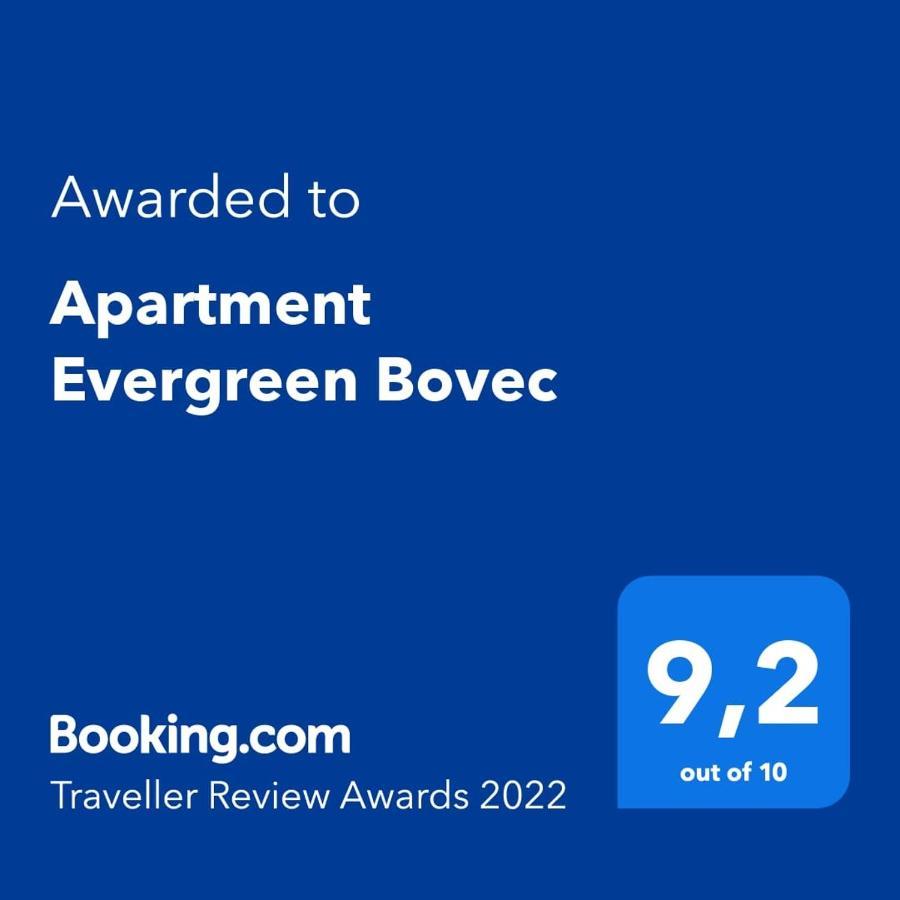 Apartment Evergreen Бовец Екстериор снимка